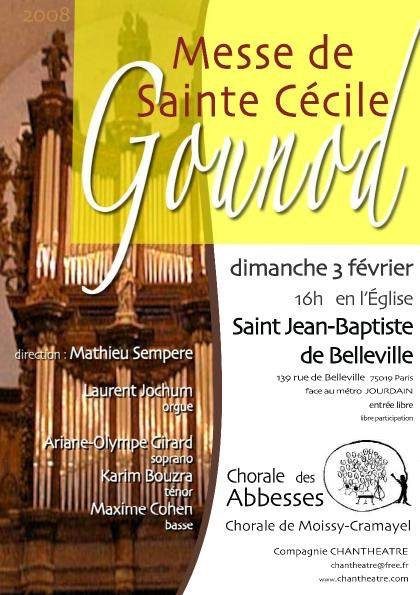 Messe solennelle de Sainte Cécile de Charles Gounod